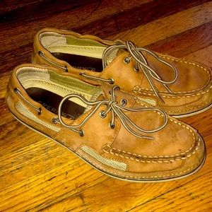 Sperry top slides. Size 11 worn a few times. Excellent condition.